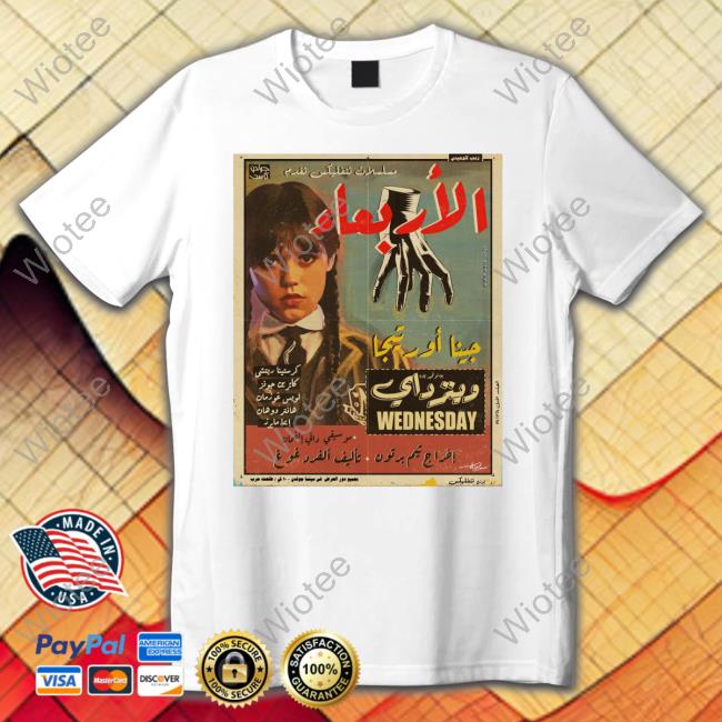 Official Wednesday Addams Jenna Ortega Tee Shirt Official Jenna Ortega Wednesday Addams Tee Shirt