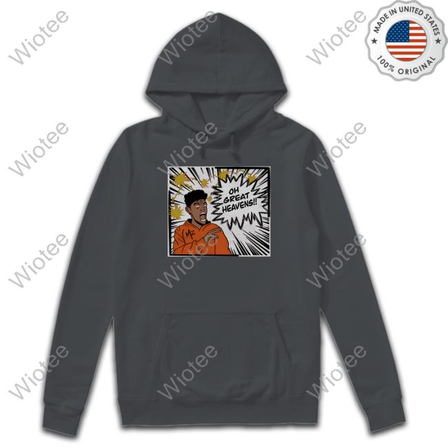 Marrkadams Merch Oh Great Heavens Crewneck Sweatshirt @Marrkadams Oh Great Heavens Hooded Sweatshirt