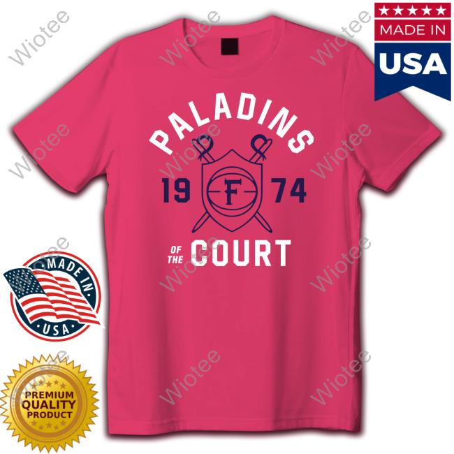 Vintage Furman Paladins Of The Court Shirt Purple