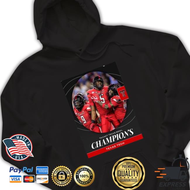 Texas Tech Are 2022 Taxact Texas Bowl Champions Shirt Texas Tech Are 2022 Taxact Texas Bowl Champions Crewneck Sweatshirt