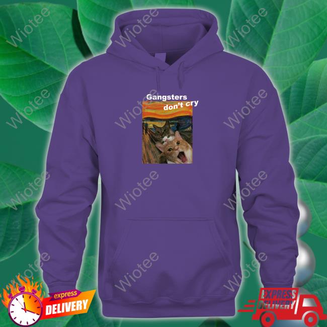 Christian Yu Gangsters Don't Cry Cat Tee Shirt Christian Yu Gangsters Don't Cry Cat T Shirt