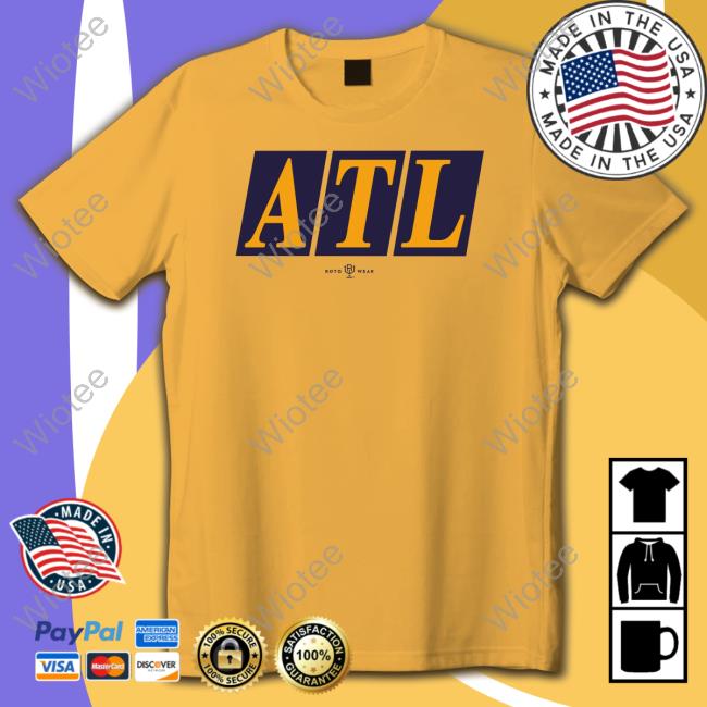 Rotowear Merch Atl Tee Shirt Atlanta Baseball