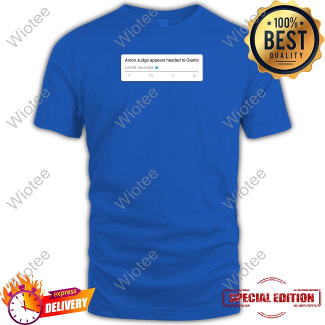 Official Arson Judge Appears Headed To Giants Tee Arson Judge Appears Headed To Giants Shirts Jonny's Lasagna
