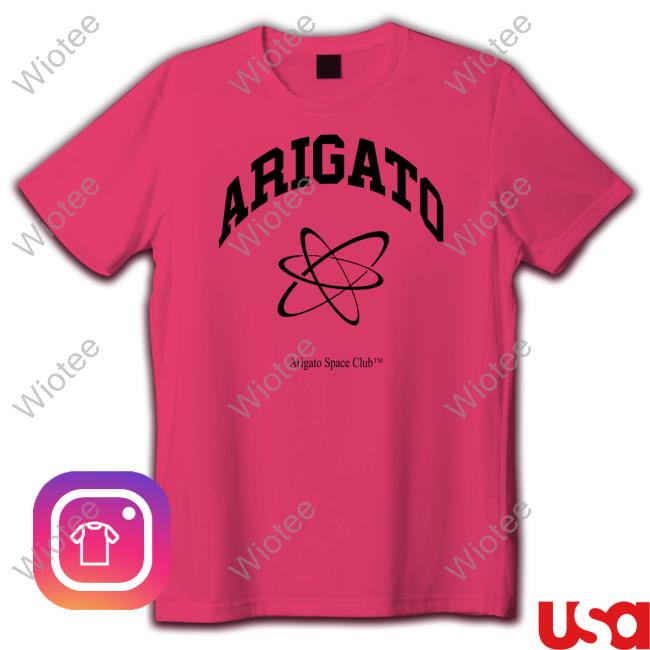 Arigato Sweatshirt Arigato Space Club Long Sleeve Tee Alex Arigato Merch