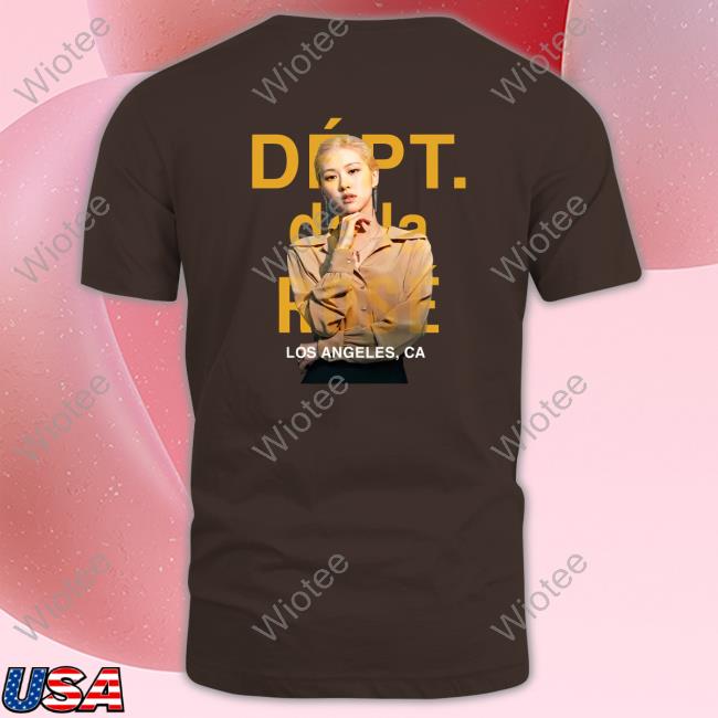 BlinkChella Rose Dept Shirts BlackPink Rose Dept Shirt