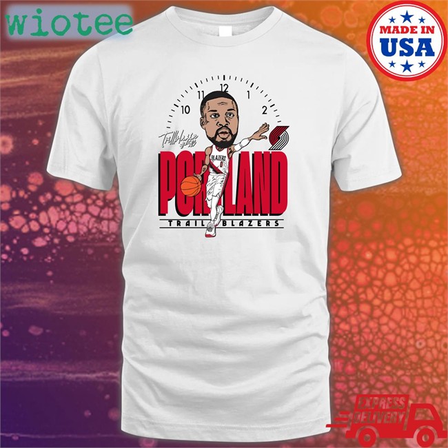 Opening Night Trillblazin Merch Trillblazin 503 Portland Trail Blazers Shirt At The Moda Center