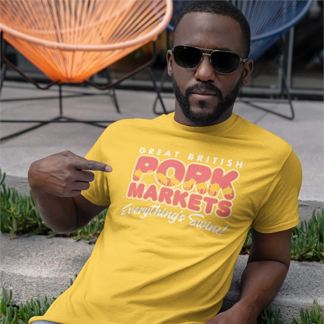 Balcony Shirts Merch Great British Pork Markets Everything's Swine Hoodies