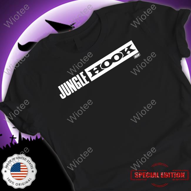 Official Jungle Hook T-Shirt Aew All Elite Wrestling Jungle Hook Shirts Jungle Boy
