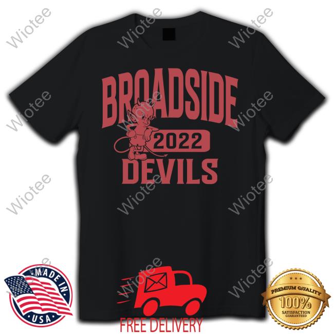 Broadside Devils 2022 Shirt Black Official Broadside Devils 2022 Shirt Hat