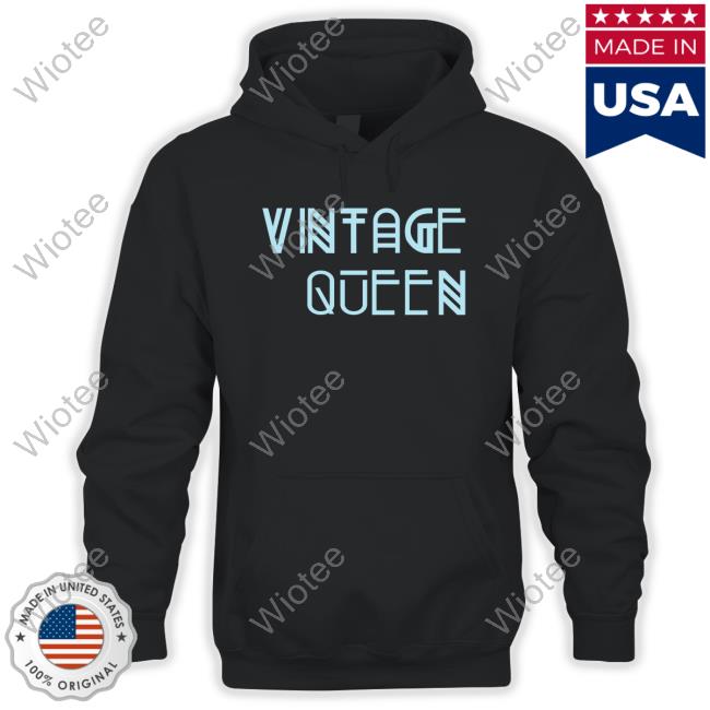 Official Vintage Queen Hooded Sweatshirt