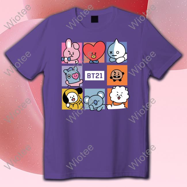 BT21 Hoodie BT21 Shirt Ajh Shop Merch Space Jj Namedillegirl