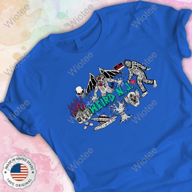Official Weird NJ Pullover Hoodie