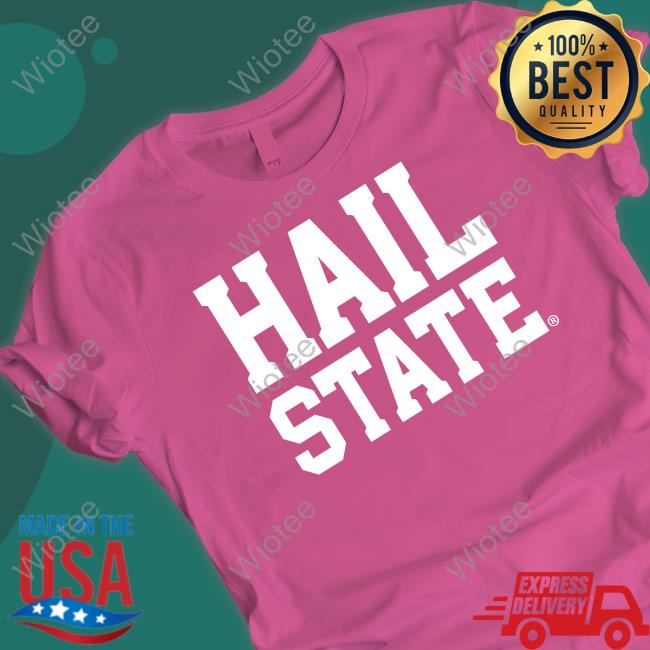 Mississippi State Baseball Hail State T-Shirt Official Mississippi State Baseball Hail State Long Sleeve T Shirt