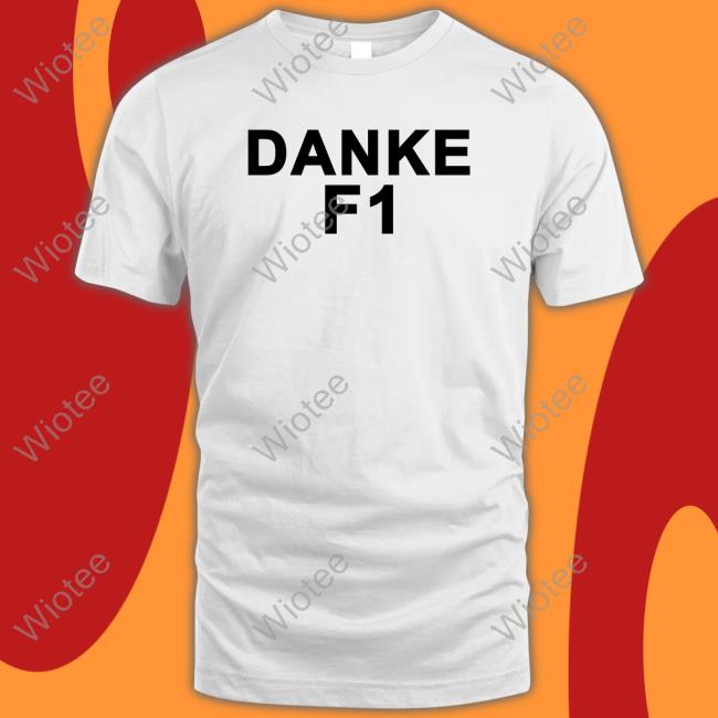 Sebastian Vettel Danke F1 Shirt Ian Parkes Tee