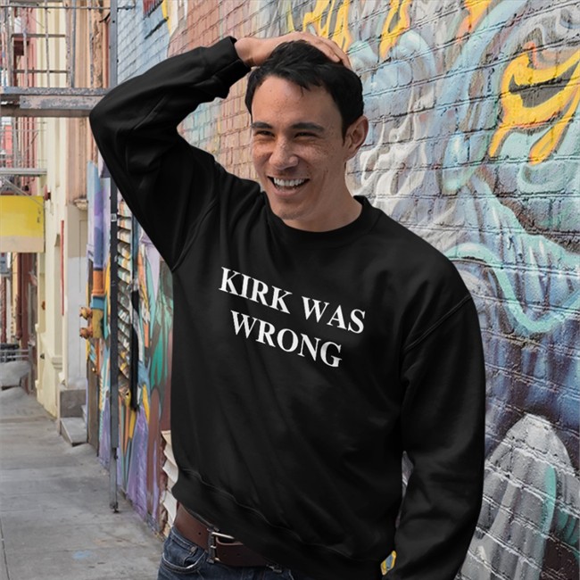 Barstool Sports Kirk Was Wrong T Shirt Kirk Was Wrong T Shirt Barstool Sports
