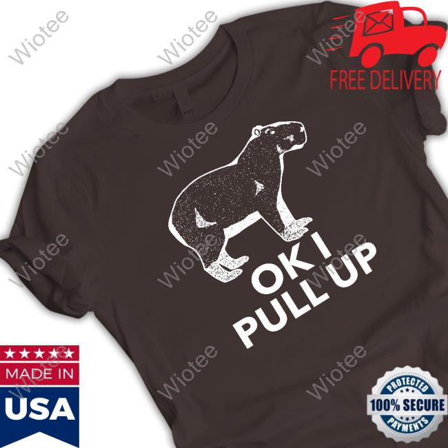 Ok I Pull Up T-Shirt Ok I Pull Up Tee Capybara Man Merch