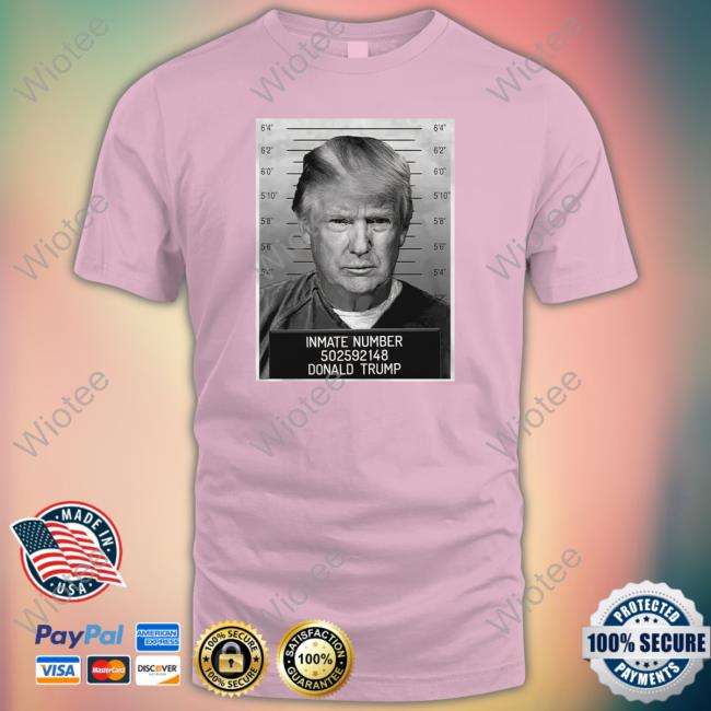 Inmate Number 502592148 Donald Trump Tee Barstool Sports Merch Inmate Number 502592148 Donald Trump Hooded Sweatshirt