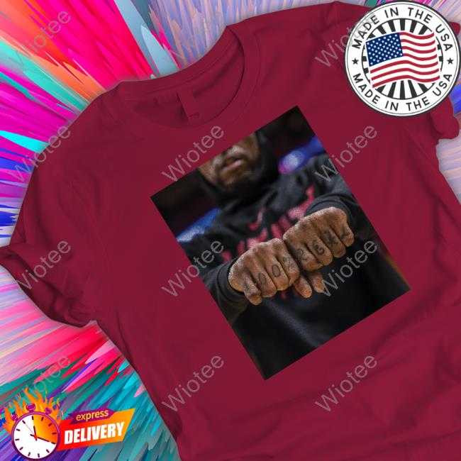 Miami HEAT Udonis Haslem 100% Real Shirt Udonis Haslem 100% Real Tee