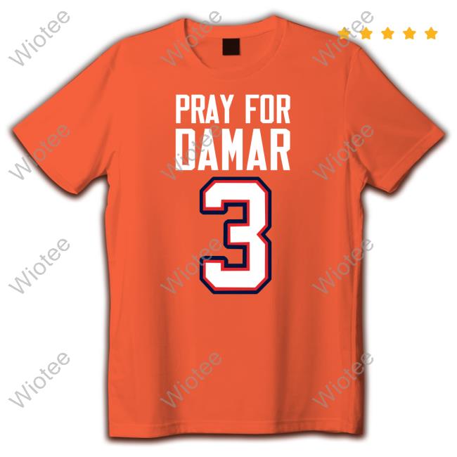 Buffalo Sabres Pray For Damar 3 Tee Shirt Damar Hamlin Pray For Damar 3 Tee