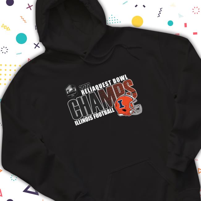 Illinois Football 2023 Reliaquest Bowl Champions Hoodie
