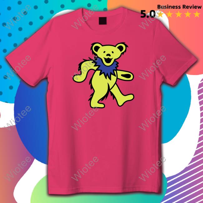 Grateful Dead Section119 Merch Grateful Dead Classic Navy With Yellow Bear Hoodie Grateful Dead Section119 Merch Grateful Dead Classic Navy With Yellow Bear Hoodie