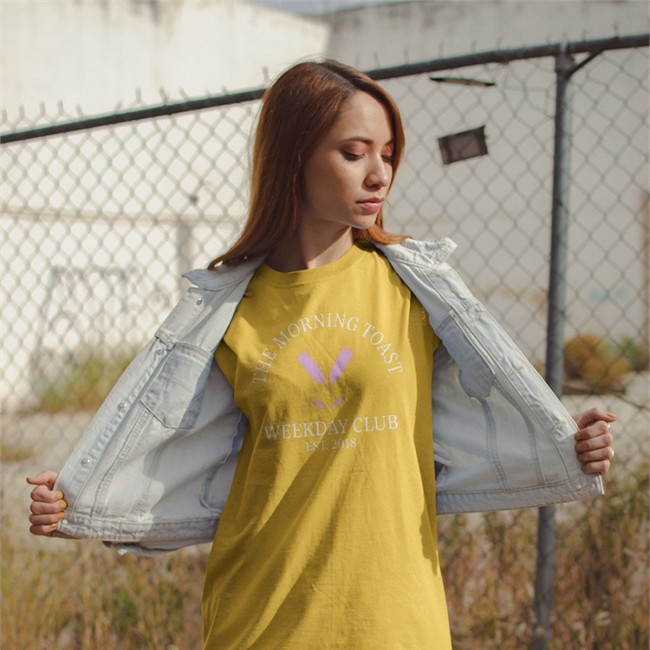 Morning Toast Merch Tmt Weekday Club Green Long Sleeve Shirt Est 2018