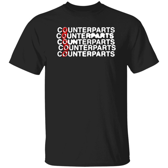 Counterparts Stacked Logo Long Sleeve Shirt Counterparts Merch Counterparts Merch Counterparts Stacked Logo Long Sleeve Shirt