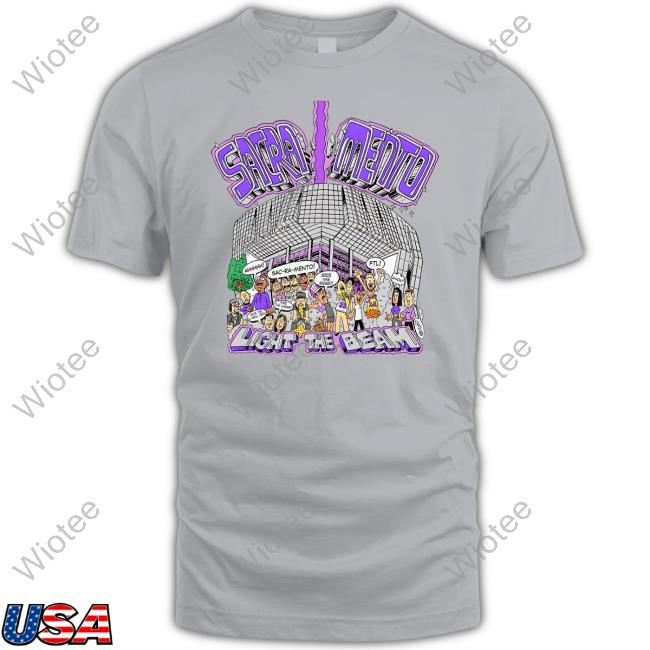 Official Sacra Mento Light The Beam T Shirt