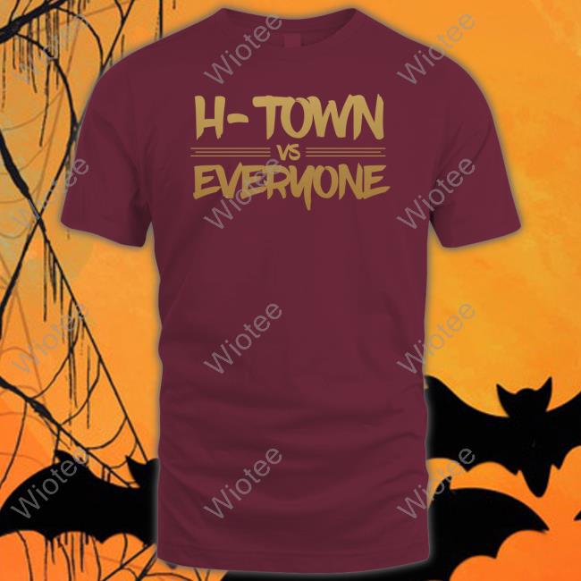 Official H-Town vs Everyone Hoodie Apollohou Store Apollo Media H-Town vs Everyone T Shirt