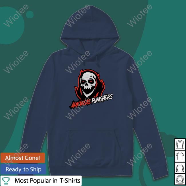 Arkansas Punishers Long Sleeve T Shirt Arkansas Punishers Long Sleeve T Shirt