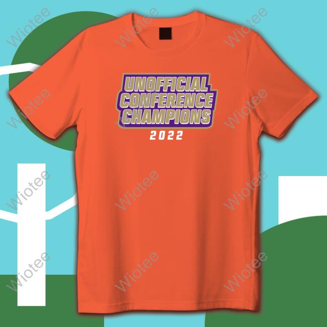 Unofficial Conference Champions 2022 T-Shirt Unofficial Conference Champions 2022 Long Sleeve Tee