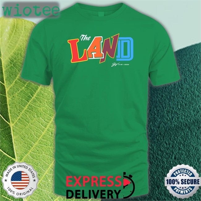 The LAND Shirts Gv Art + Apparel Shop Cleveland Basketball All Eras The Land Shirt 2022 GVartwork