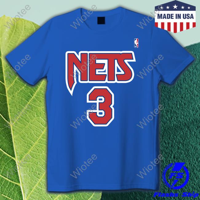 Drazen Petrovic Nets 3 Long Sleeve Tee