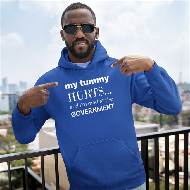 My Tummy Hurts And I'm Mad At The Government Hat Primary Takes Provider