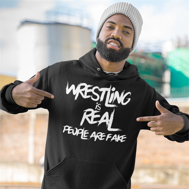 Wrestling Is Real People Are Fake Shirt Brittni Sacco