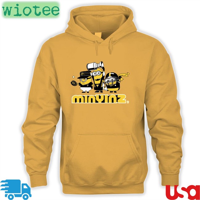 Jeff D. Lowe Minions Minyinz Original Yellow T-Shirt JeffDLowe