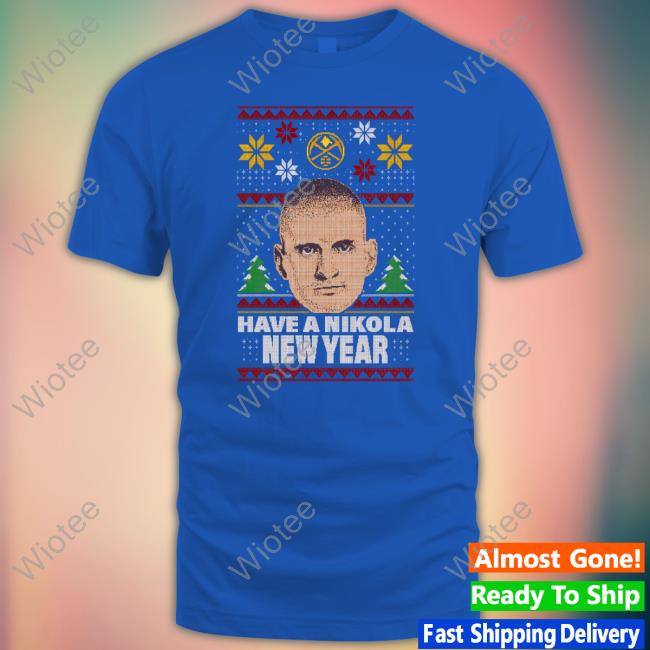 Have A Nikola New Year Hooded Sweatshirt Katy Winge Have A Nikola New Year Limited Edition Tee Shirt