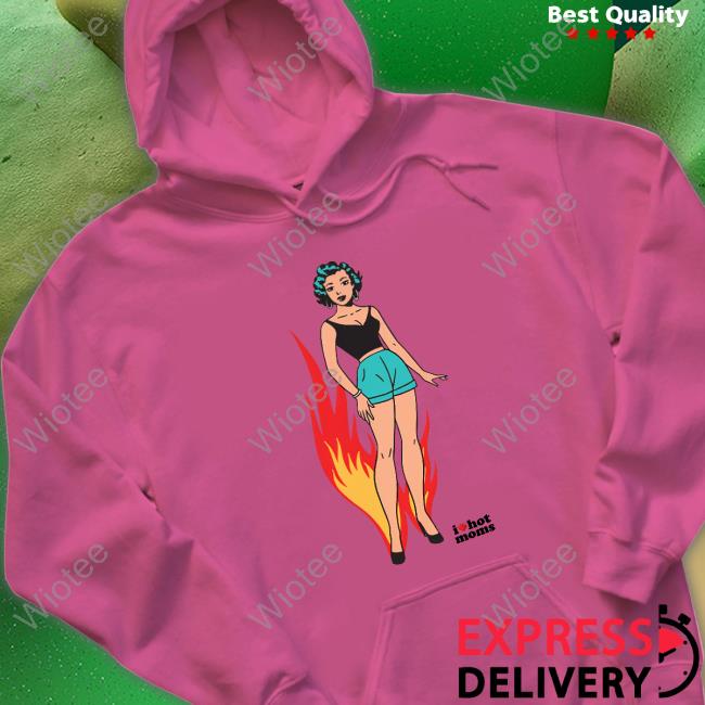 Danny Duncan Merch Official I Heart Hot Moms Pose T-Shirt Official I Heart Hot Moms Pose Tee