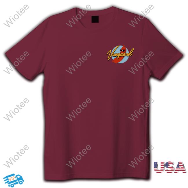 Vanguard Tee When You're Here You're Here Vanguard Black Tee Shirt When You're Here You're Here