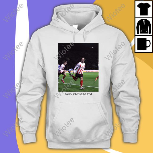 Patrick Roberts 90+3 Ftm Tee Shirt Derby County FC