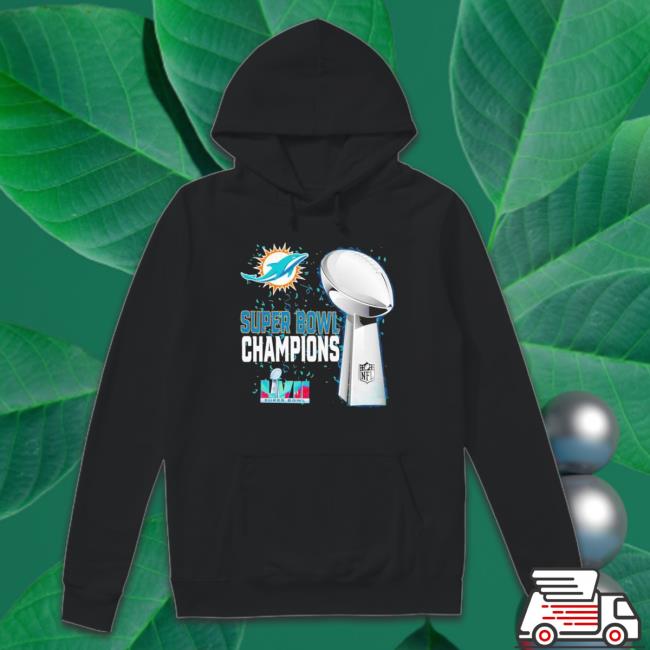Miami Dolphins Super Bowl Lvii 2023 Champions Crewneck Sweatshirt Miami Dolphins Super Bowl Lvii 2023 Champions Shirt