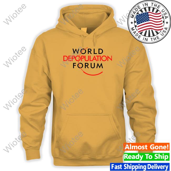 World Depopulation Forum Tee World Depopulation Forum Shirts Liz Churchill