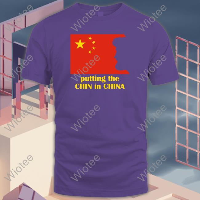 Funky Putting The Chin In China Shirt Benaskren