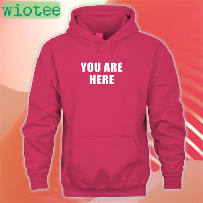 You Are Here Tee Shirt You Are Here Long Sleeve Tee Super 70S Sports Store