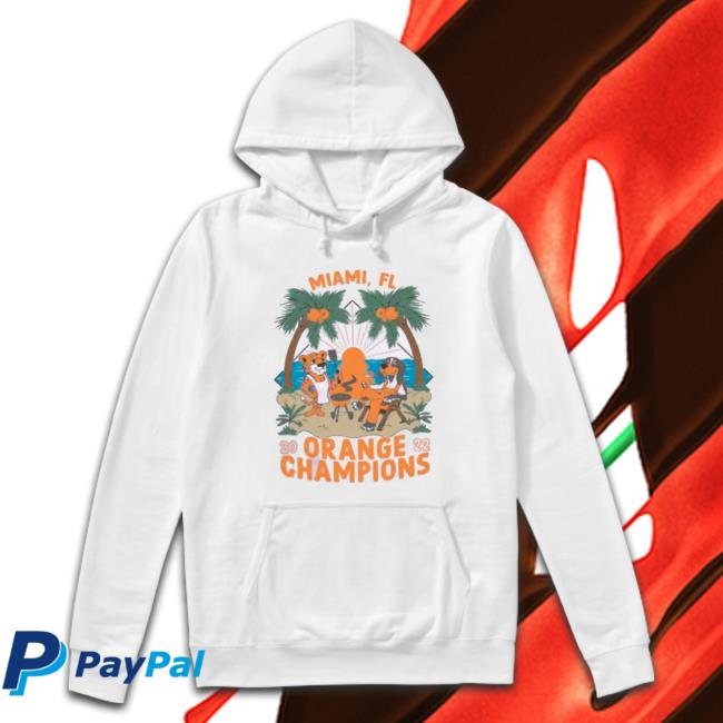 Orange 2022 Champions Miami Fl Tee Orange 2022 Champions Miami Fl Shirt