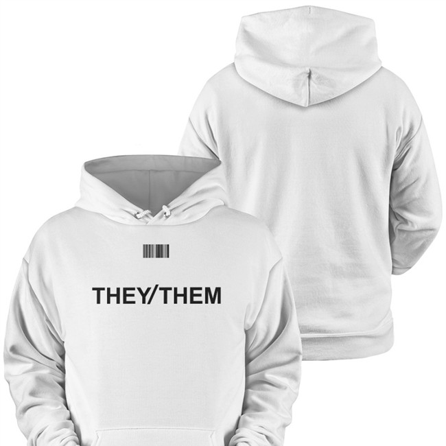 Hoshi They Them Barcode Tee Shirt Gate194 Merch