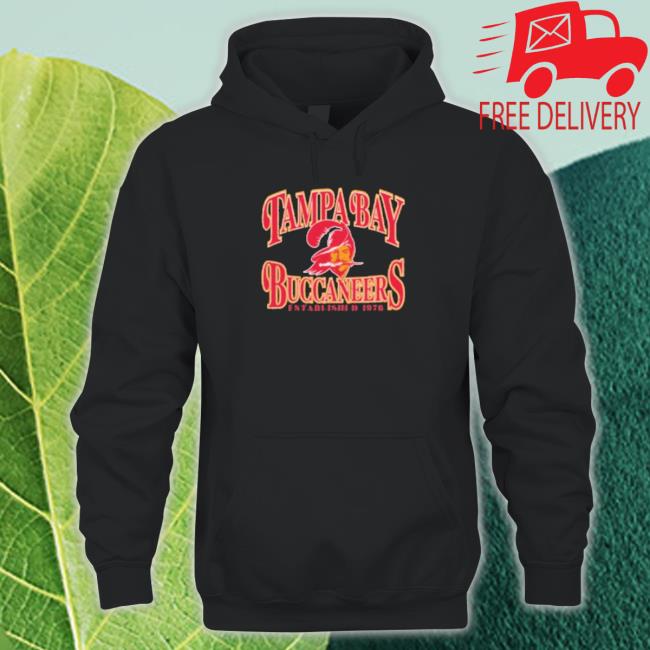 Official Tampa Bay Buccaneers est 1976 playability Hooded Sweatshirt
