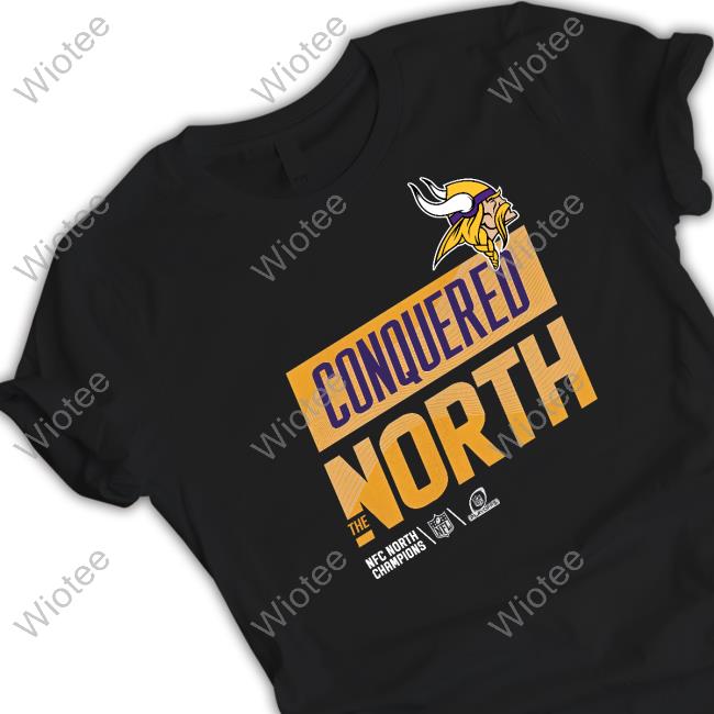 Official Minnesota Vikings Conquered The North T shirt
