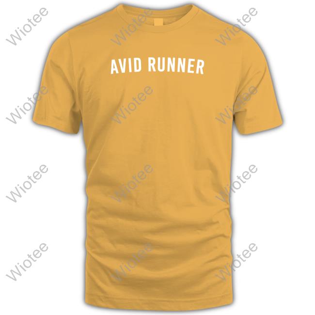 Official Avid Runner Shirt Long Sleeve T Shirt Dumb Runner's Artist Shop Avid Runner Shirt Shirt