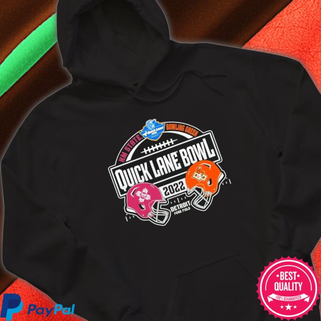 Nm State Vs Bowling Green 2022 Quick Lane Bowl Matchup shirt Nm State Vs Bowling Green 2022 Quick Lane Bowl Matchup Tee Shirt